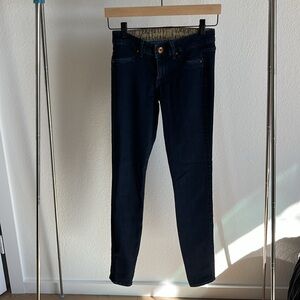 Rich & Skinny Dark Blue Stretch Skinny Jeans – Perfect Fit, Size 0 USA (16)